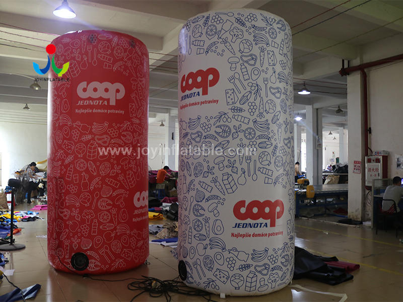 Wedding Party Decoration Inflatable Column Pillar For Ourdoor Advertising Video