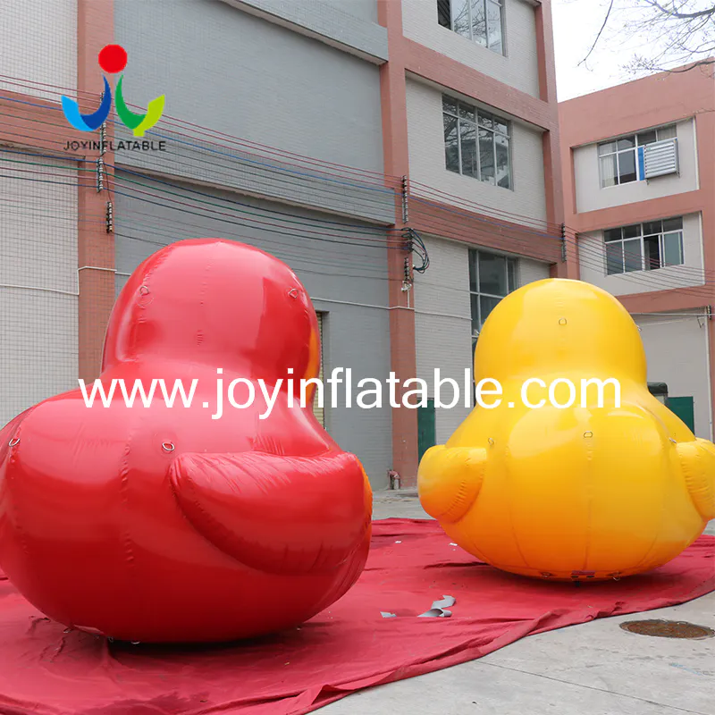 Inflatable Model Cartoon Big Floating Duck For Commercial Advertising Promotion