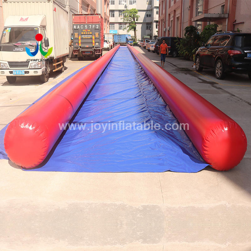 Commercial Outdoor Inflatable Water Slip N City Slide For the Hill