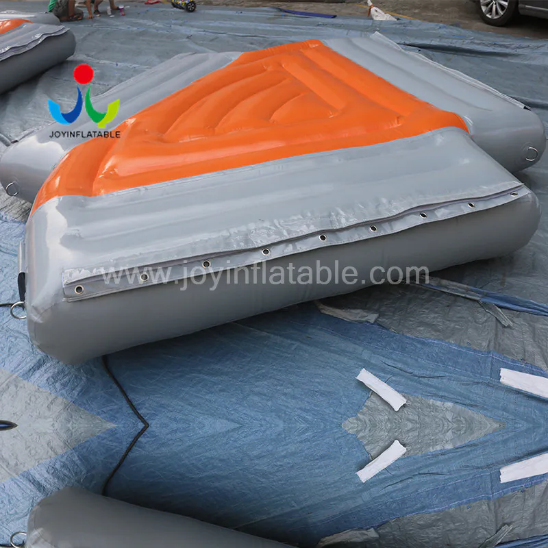 JOY inflatable fun inflatable lake trampoline factory for child