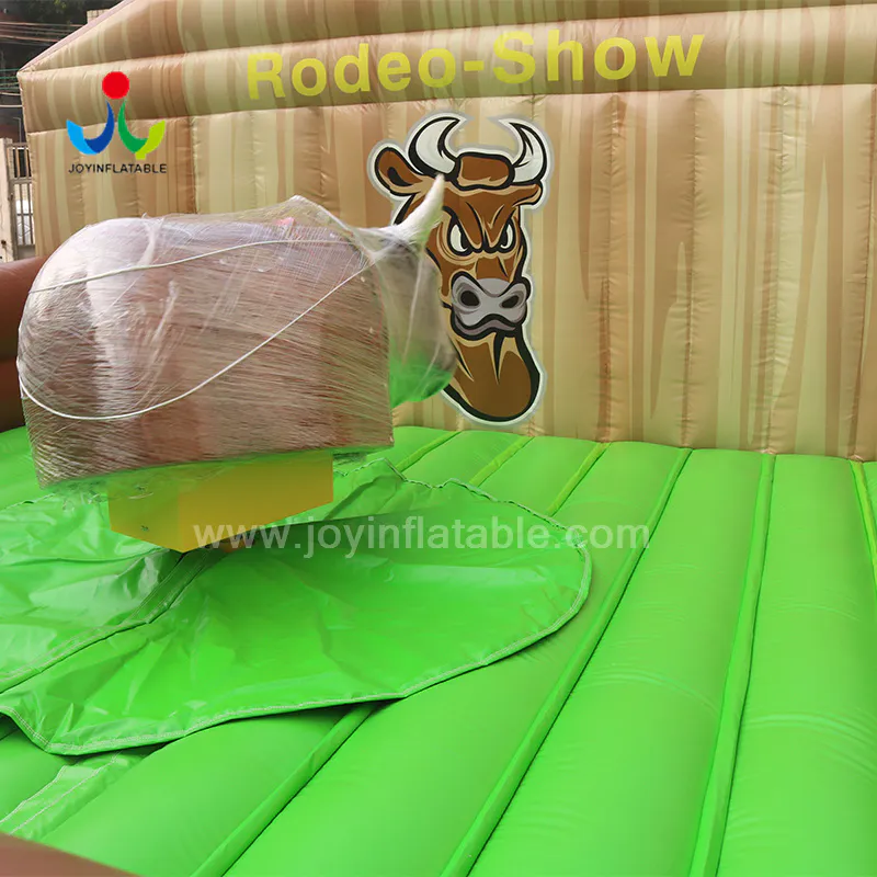 JOY inflatable mobile mechanical bull riding from China for kids