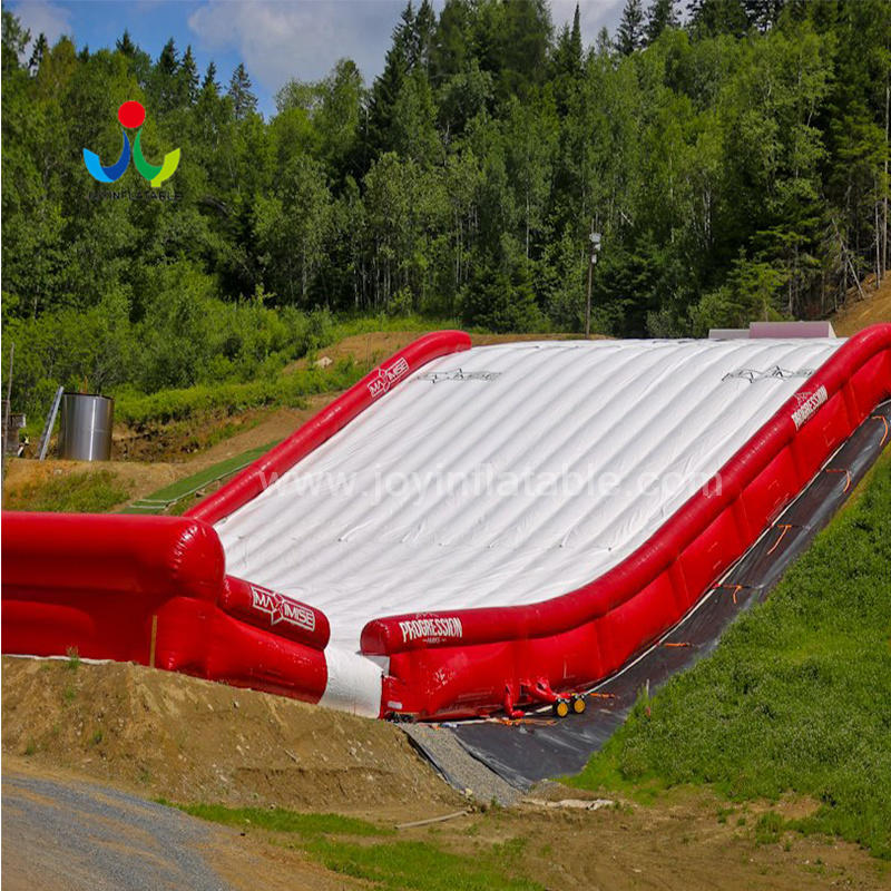 Inflatable Landing Airbag Ramp Pad for sloped Bikeparks Snowpark