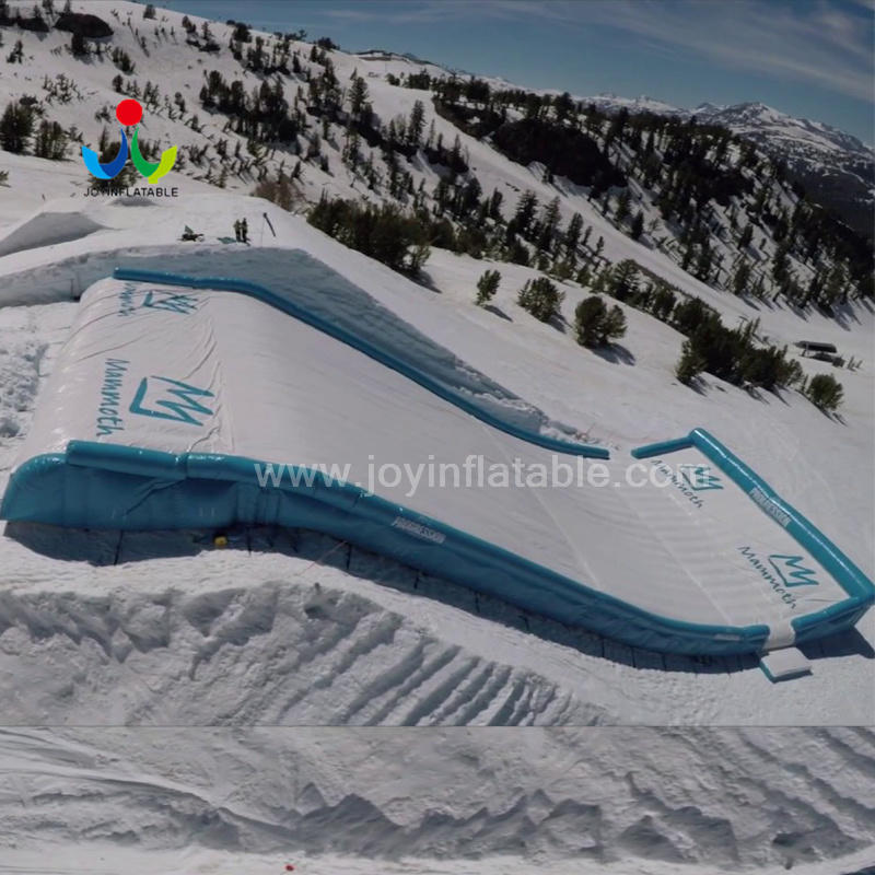 Inflatable Landing Airbag Ramp Pad for sloped Bikeparks Snowpark