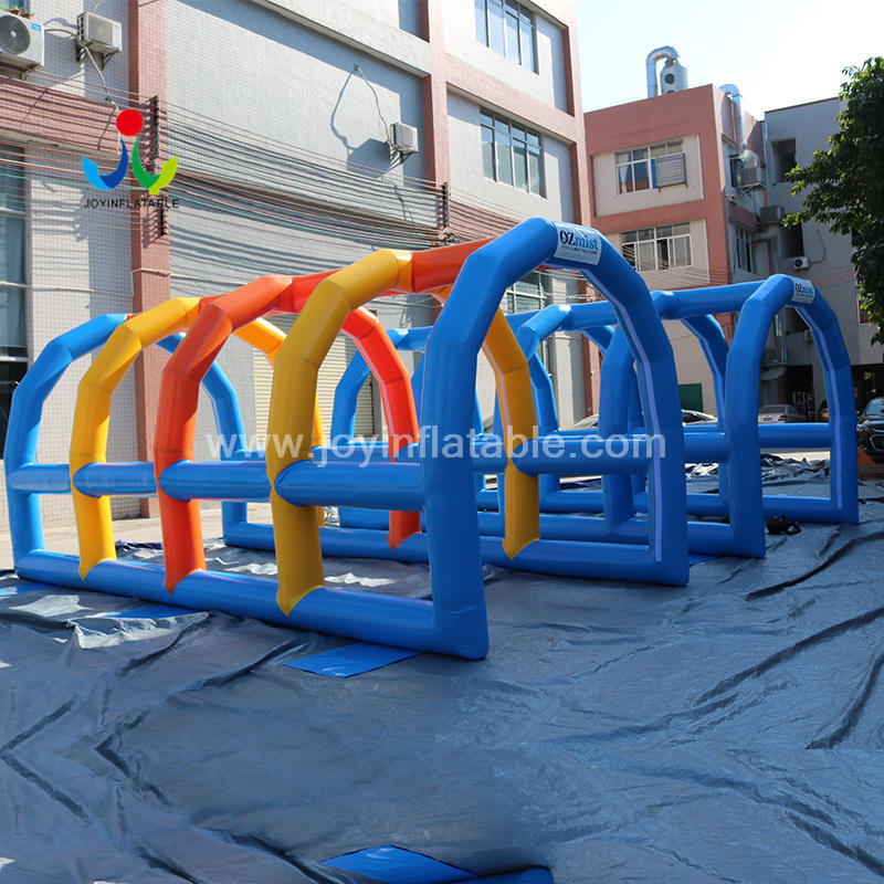 Commercial Inflatable Pressure Misting Tunnel Tent With Portable Mist System