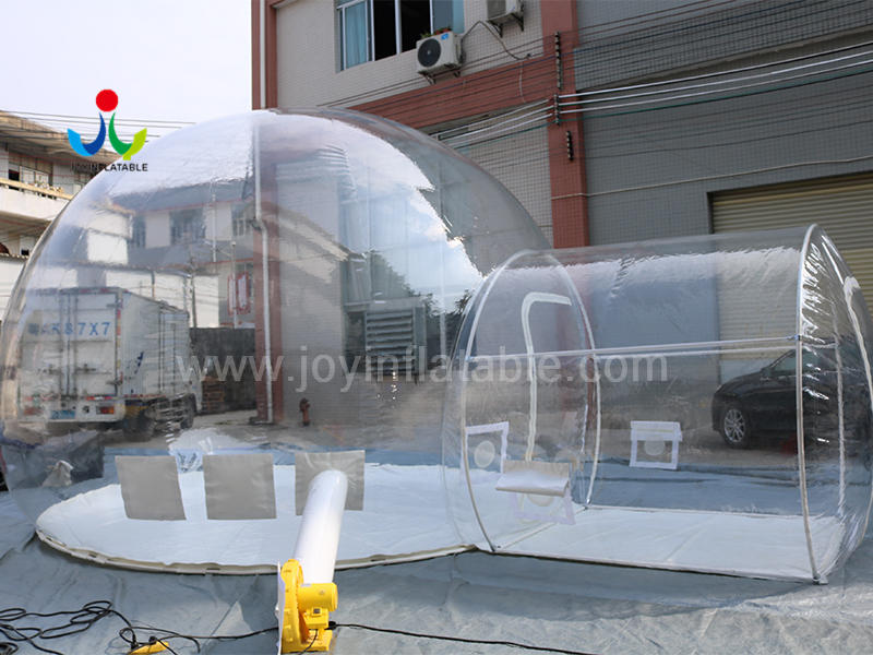 Outdoor Inflatable Clear Igloo Bubble Tent House for Camping Video