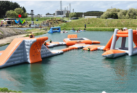 JOY inflatable fun inflatable lake trampoline design for child-4