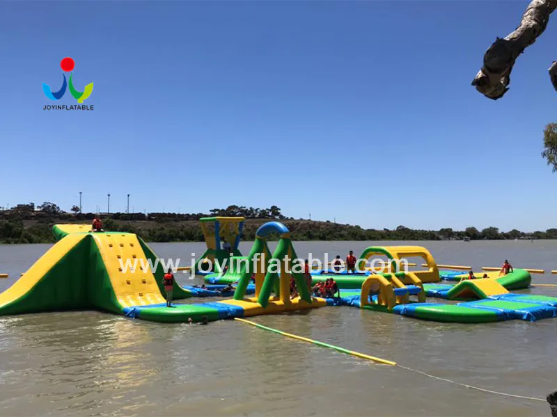 JOY inflatable floating playground design for kids