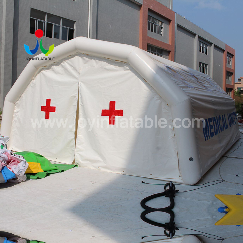 Портативная мобильная палатка укрытия карантина коронавируса раздувная для аварийного спасения