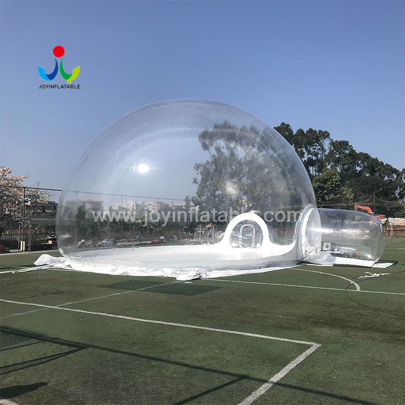 Гигантская наружная прозрачная надувная палатка с куполом из хрустального пузыря