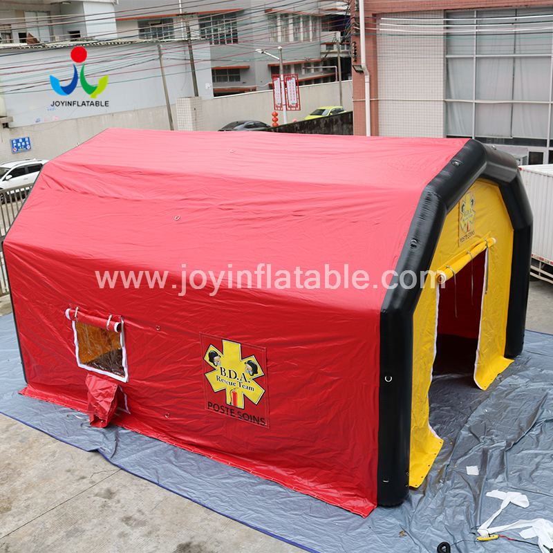 Maison d'isolement de tente médicale d'hôpital gonflable pour les premiers secours