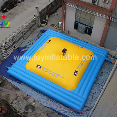 Commercial Inflatable Air Soft Mountain Climb Jumping Game Air Bag For Kids