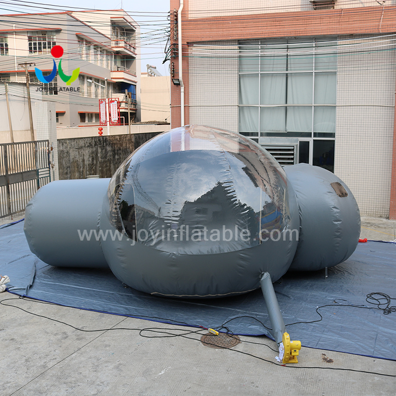 Tente gonflable transparente de dôme de camping de bulle de PVC clair transparent de partie