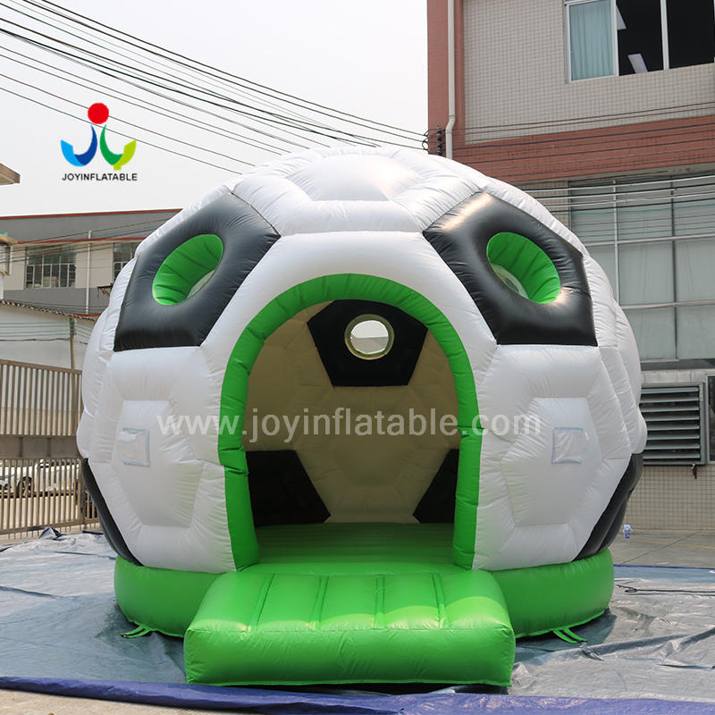 Soccer Ball Inflatable Football Bouncer Jumping Castle House For Kinds