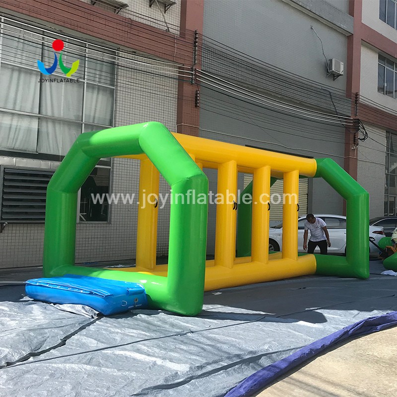 blow inflatable floating trampoline with good price for kids-4