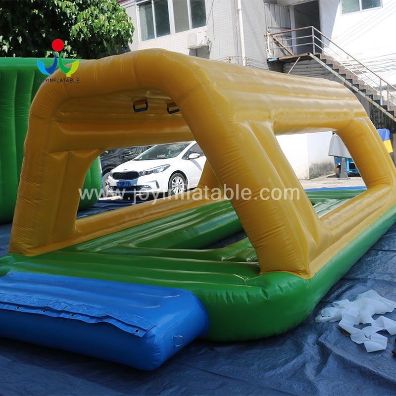 blow inflatable floating trampoline with good price for kids-9