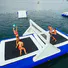 trampoline inflatable lake trampoline personalized for kids