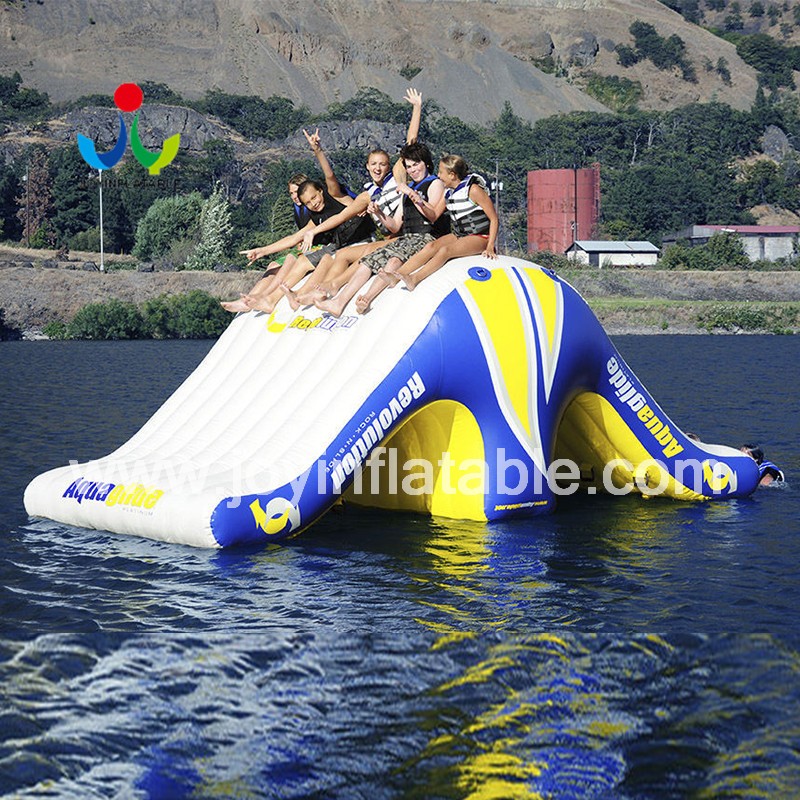 JOY Inflatable floating trampoline for sale factory for child-4