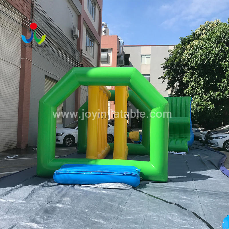 Inflatable Floating Obstacle Course Water Park For Sea