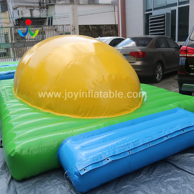 JOY Inflatable floating water trampoline vendor for kids