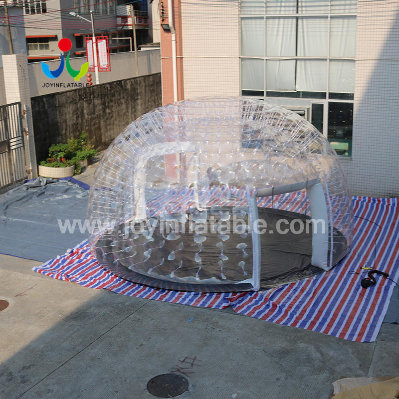 Big Transparent Roof Inflatable Clear Igloo Tent For Paradise