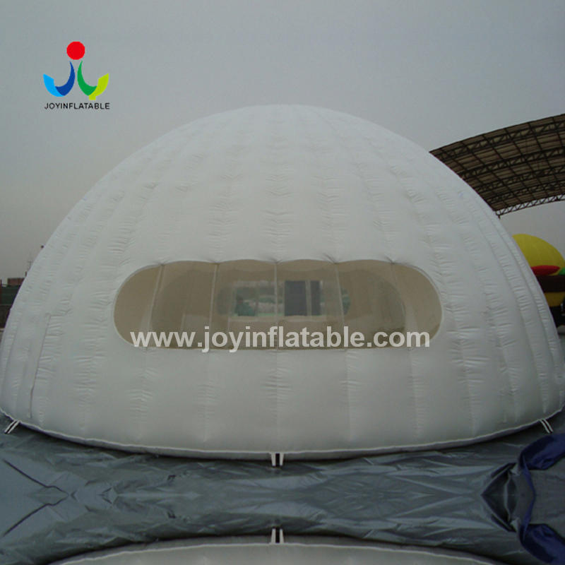 Inflatable Dome with inflatable Mat for the Outdoor Yoga