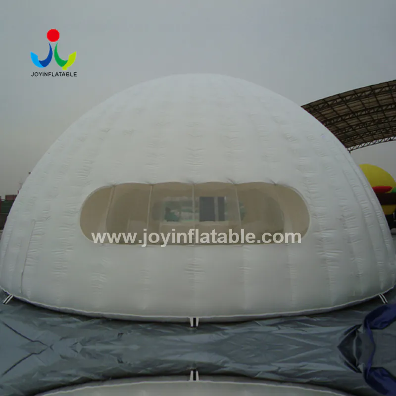 Inflatable Dome with inflatable Mat for the Outdoor Yoga