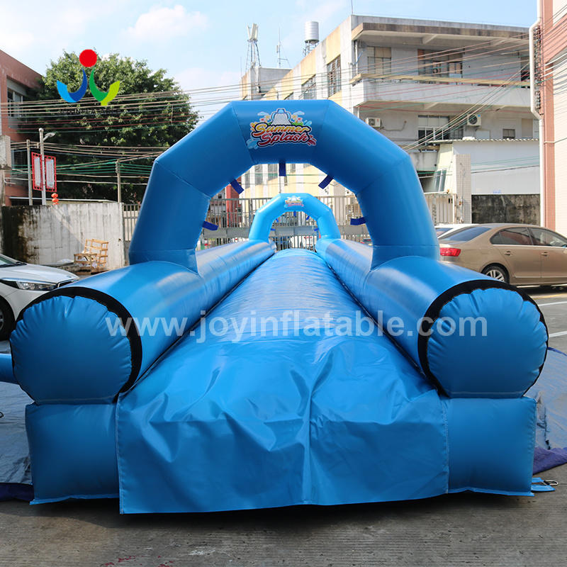 Blue Color Inflatable Water City Slip Slide With Factory Price