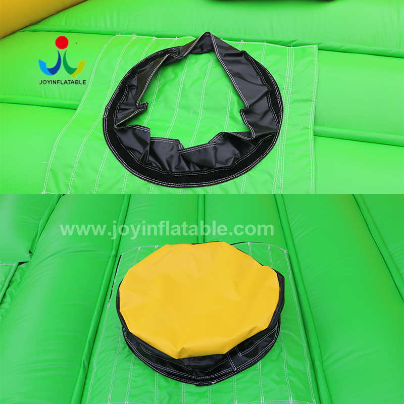 Jeu de balayeuse Wipeout avec tapis de fusion gonflable pour enfants et adultes