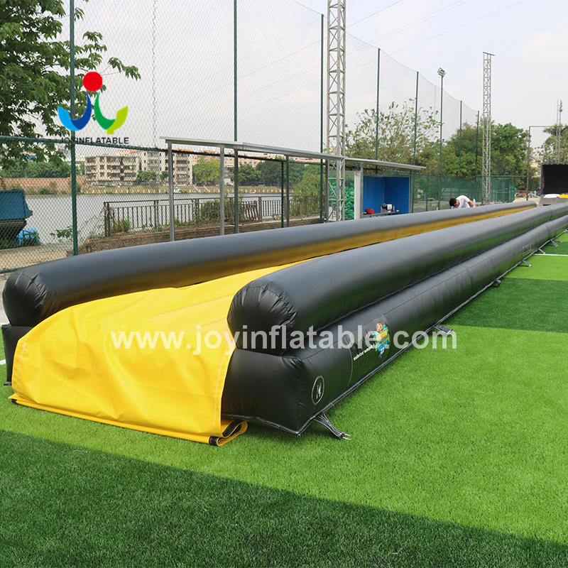 Commercial Level Inflatable Water Slider With Separate Swimming Pool