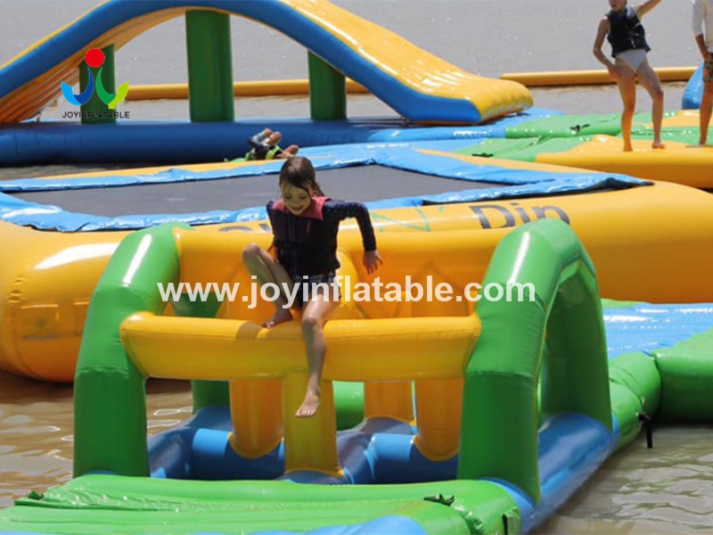 JOY inflatable island inflatable lake trampoline inquire now for children-4