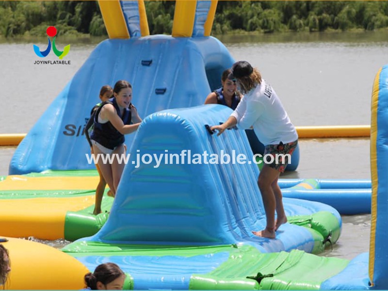 JOY inflatable island inflatable lake trampoline inquire now for children-5