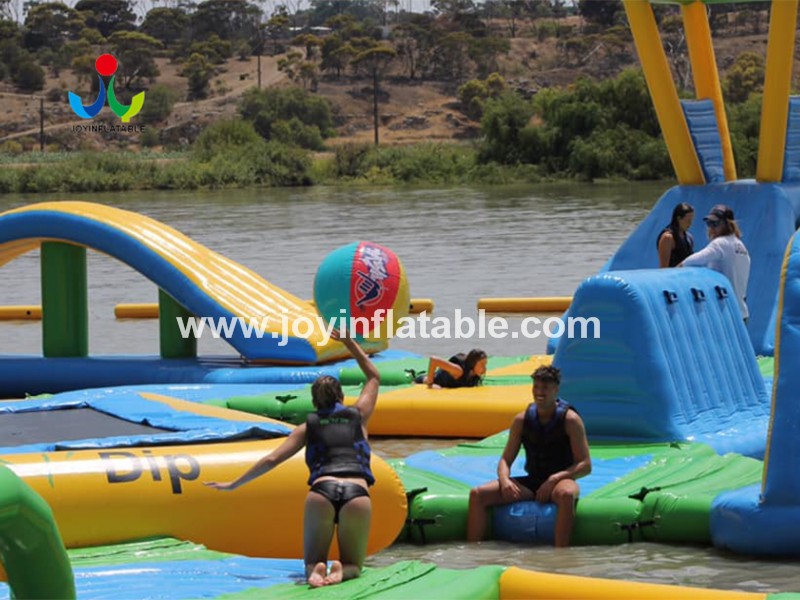 JOY inflatable island inflatable lake trampoline inquire now for children-6