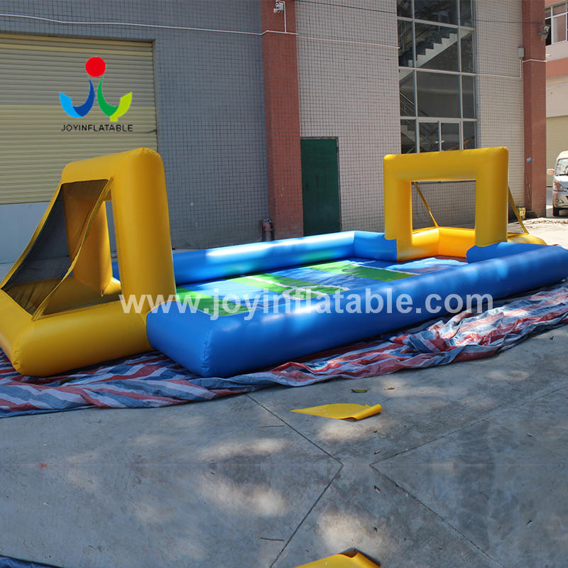 Outdoor Inflatable Football Playground Field for Water Soap Sport Event