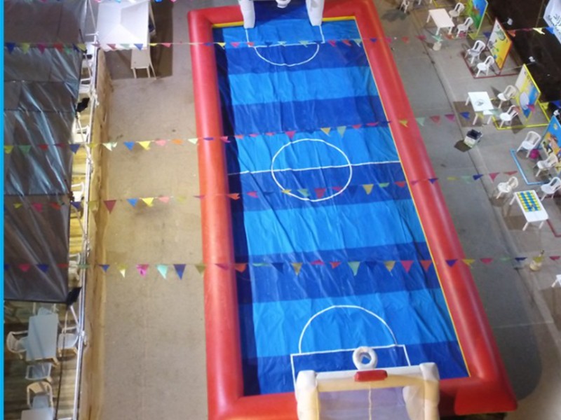 Customized inflatable soccer field for sale cost for outdoor sports event-1