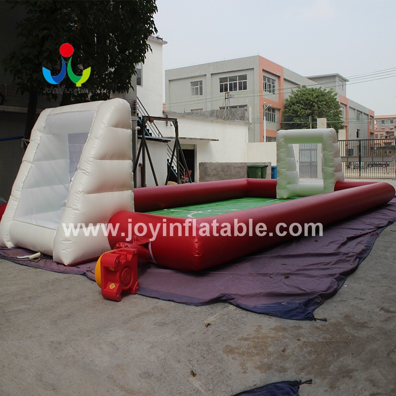 Latest giant inflatable soccer field supply for water soap sport event-5