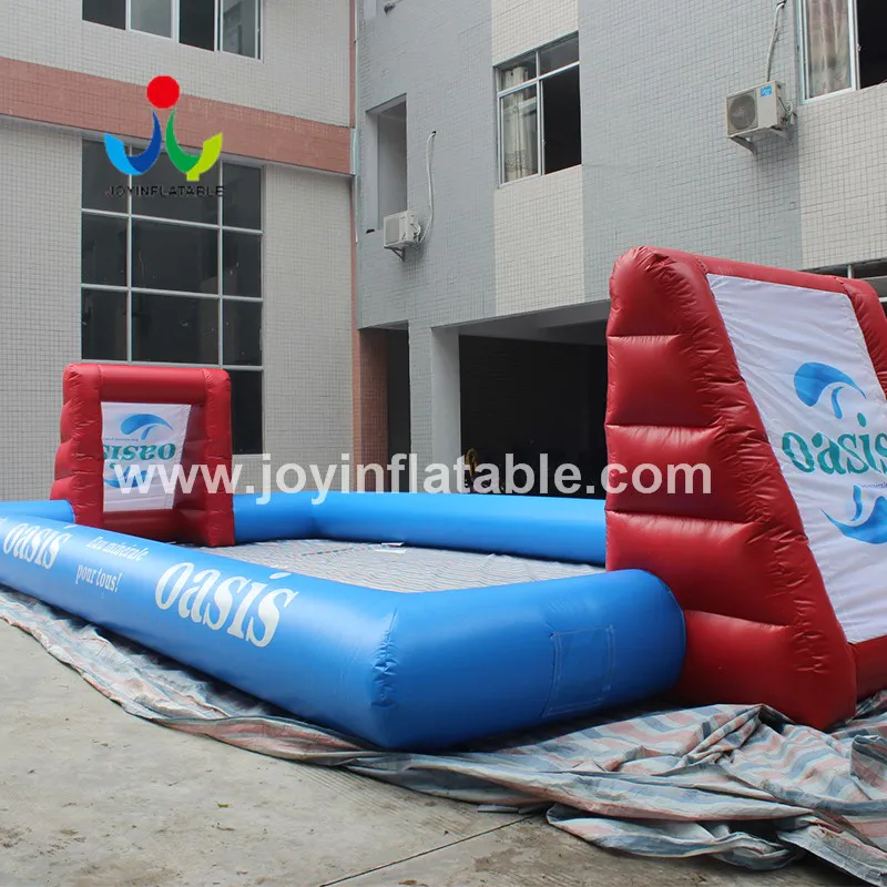 JOY Inflatable soccer field inflatable price for water soap sport event