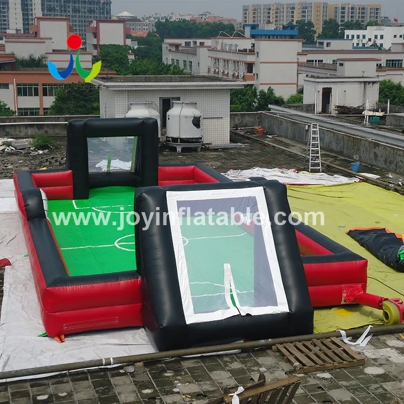 JOY Inflatable blow up soccer field price for water soap sport event