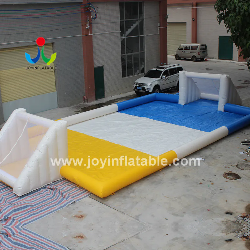 Customized Inflatable Water Soap Soccer Field For Adult