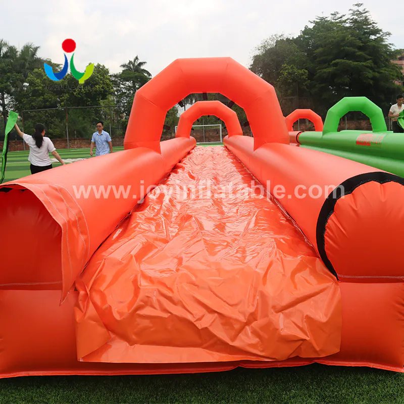107 Meter Long Inflatable Water Slide For The Street