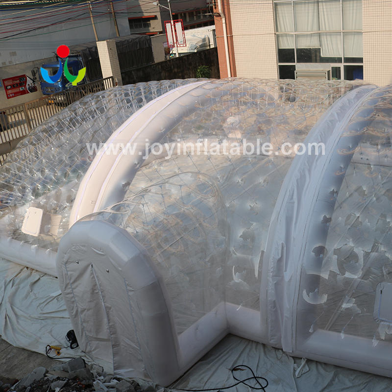 Inflatable Airtight Ground Swimming Pool Cover Tunnel Tent With Air Pump