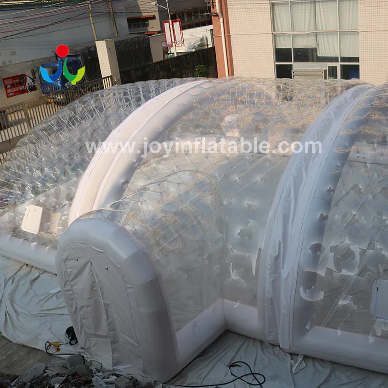 Inflatable Airtight Ground Swimming Pool Cover Tunnel Tent With Air Pump