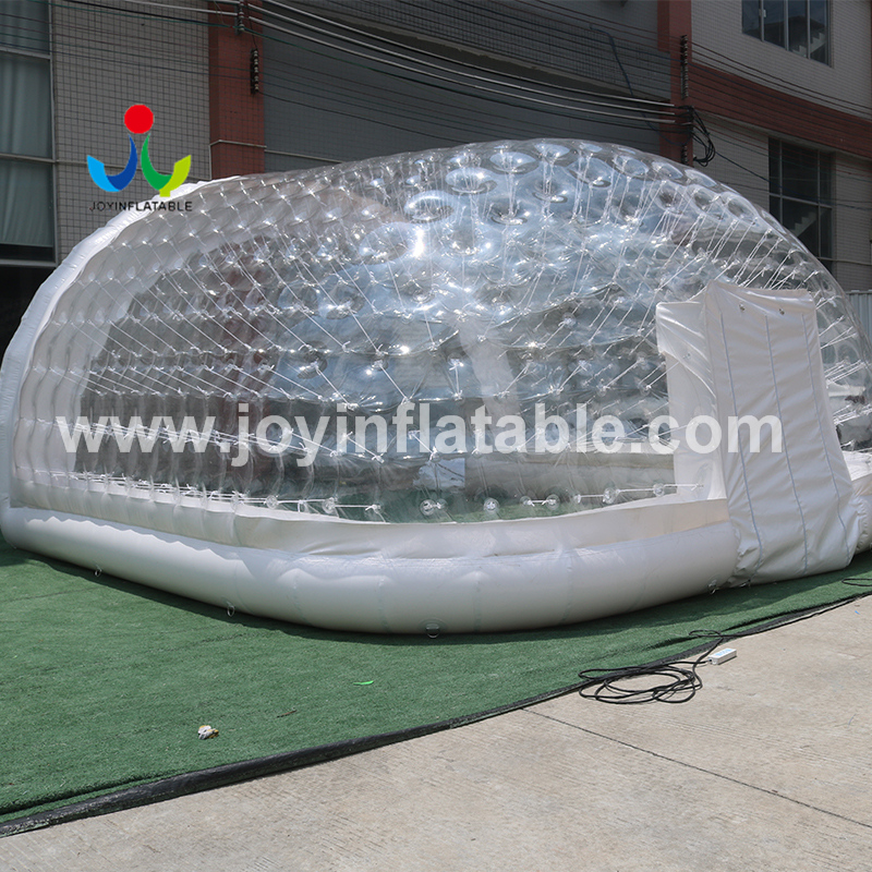 Chapiteau gonflable transparent pour piscine