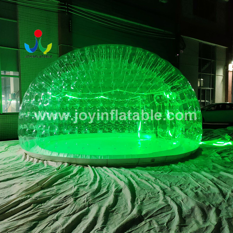 Maison transparente gonflable extérieure de dôme de bulle pour la fête d'anniversaire de famille