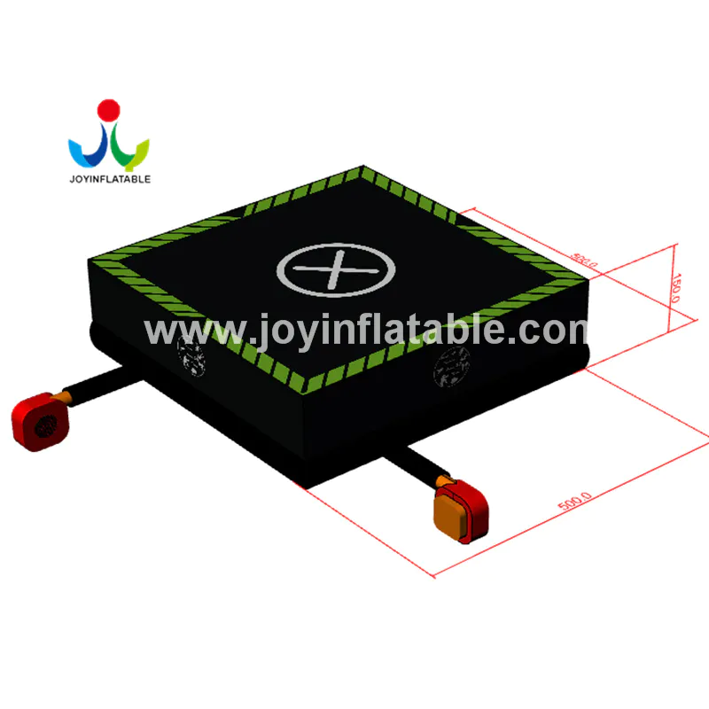 Custom trampoline airbag for bicycle
