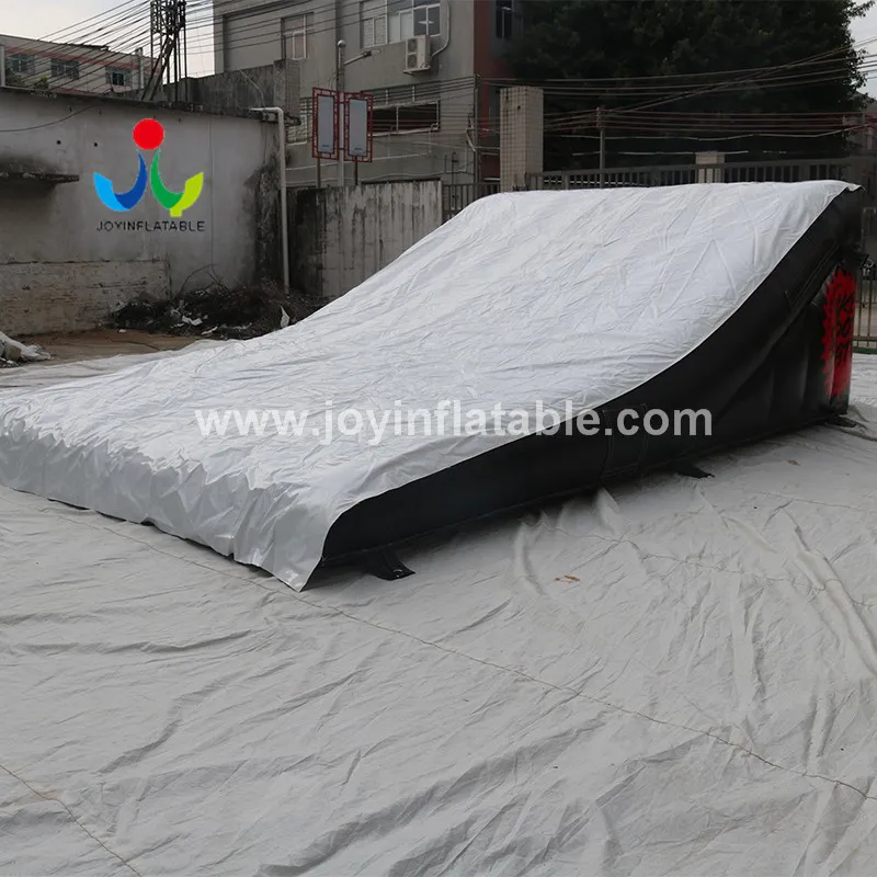 JOY inflatable Custom made inflatable bmx landing ramp for sale for bike landing