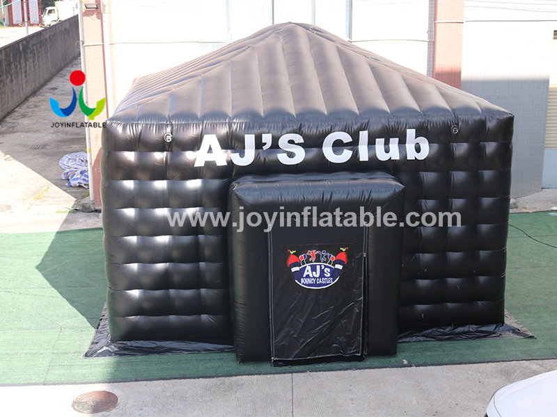 Индивидуальная уличная непромокаемая передвижная черная надувная палатка для кинокубов видео