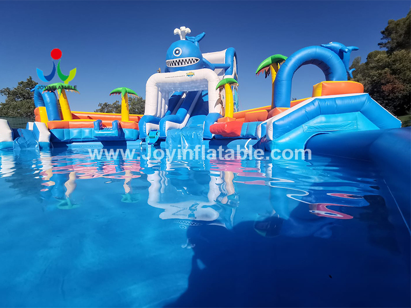 Latest inflatable water park for adults design for kids-2