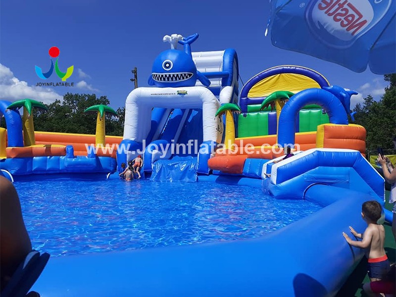 JOY Inflatable New outdoor inflatable water park for kids-3