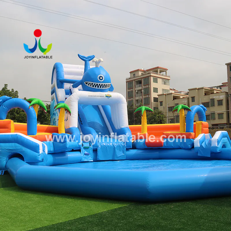 Commercial Grade Wet Inflatable Giant Water Slides With Factory Price