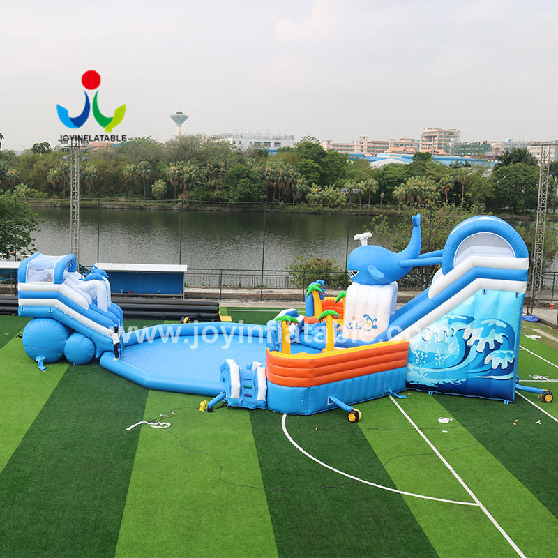 Commercial Grade Wet Inflatable Giant Water Slides With Factory Price